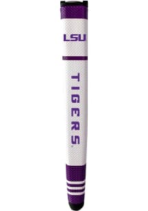 LSU Tigers White Grip Stripe Putter Cover