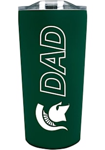 Michigan State Spartans 18oz Soft Touch Dad Stainless Steel Tumbler - Green