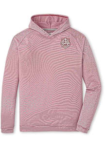 Peter Millar Indiana Hoosiers Mens Crimson 2025 College Football National Champions Long Sleeve Ho..