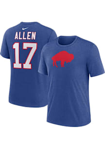 Josh Allen Buffalo Bills Blue Home Short Sleeve Player T Shirt