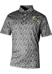 Columbia Oregon Ducks Mens Black Heat Seal Westside Country Short Sleeve Polo