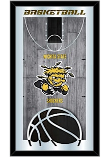 Wichita State Shockers Basketball Hanging Back Bar Mirror