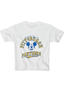 Blue 84 Pitt Panthers Youth  Mickey Short Sleeve T-Shirt