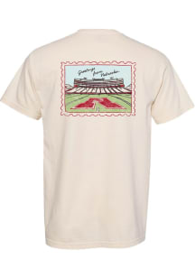 Nebraska Cornhuskers Ivory Summit Sportswear Postcard Short Sleeve T-Shirt