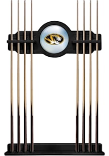 Missouri Tigers Solid Wood Cue Rack Pool Table