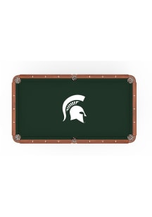 Green Michigan State Spartans Pool Table Cloth Pool Table