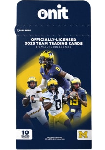 Navy Blue Michigan Wolverines 2025 Football Single Pack NCAA Cards