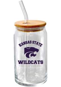 Purple K-State Wildcats 16oz Pint Glass
