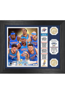Oklahoma City Thunder 2025 NBA Finals Champions Banner Plaque