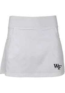Wake Forest Demon Deacons Girls White Sara Shorts