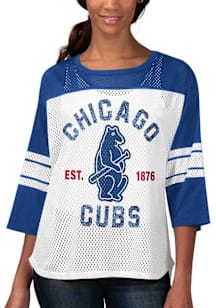 Chicago Cubs Womens First Team Fashion Baseball Jersey - Blue