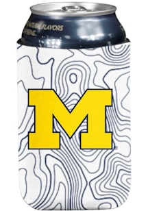 Logo Brands Michigan Wolverines Typographic Coolie