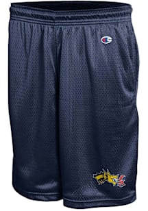Champion Drexel Dragons Mens Navy Blue Mesh Shorts