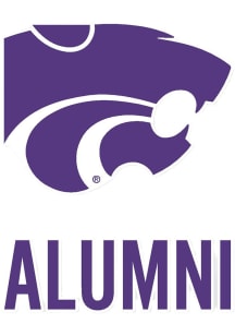 Purple K-State Wildcats Alumni Decal