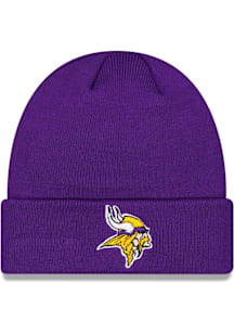 New Era Minnesota Vikings Purple Cuff Mens Knit Hat