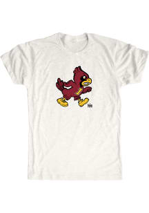 Iowa State Cyclones Oatmeal Basketball Short Sleeve Fashion T Shirt