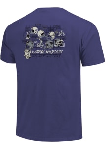 K-State Wildcats Purple comfort colors Short Sleeve T Shirt
