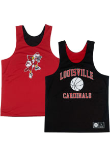 Louisville Cardinals Red Reversible Practice Jersey
