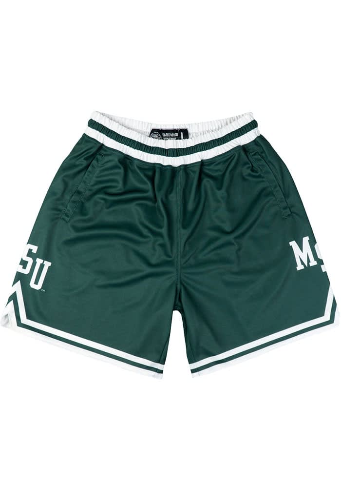 Michigan State Spartans GREEN Game Active Shorts