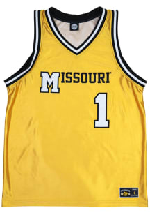 Missouri Tigers Gold Legacy Collection Basketball Jersey