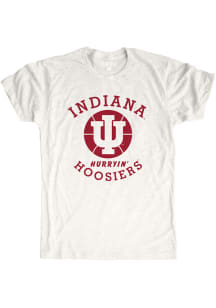 Indiana Hoosiers White Vault Hurryin Hoosiers Short Sleeve Fashion T Shirt