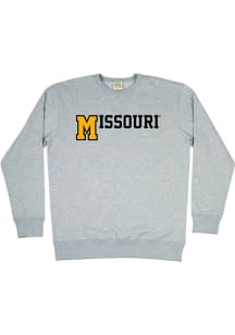 Missouri Tigers Mens Grey Legacy Collection Wordmark Long Sleeve Fashion Sweatshirt