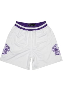 K-State Wildcats Mens White Vintage Game Shorts