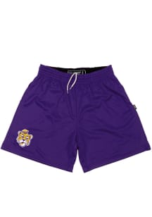 LSU Tigers Mens Purple Practice Mesh Shorts