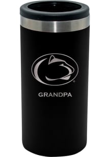 Black Penn State Nittany Lions Grandpa 12oz Slim Stainless Steel Coolie