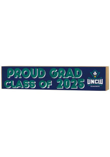 KH Sports Fan UNCW Seahawks Class of 2025 graduation graphic Sign - Navy Blue