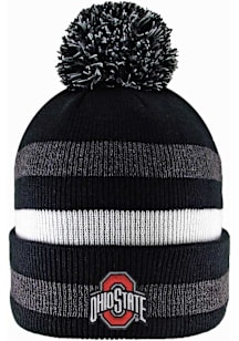 LogoFit Ohio State Buckeyes Black Primetime Mens Knit Hat