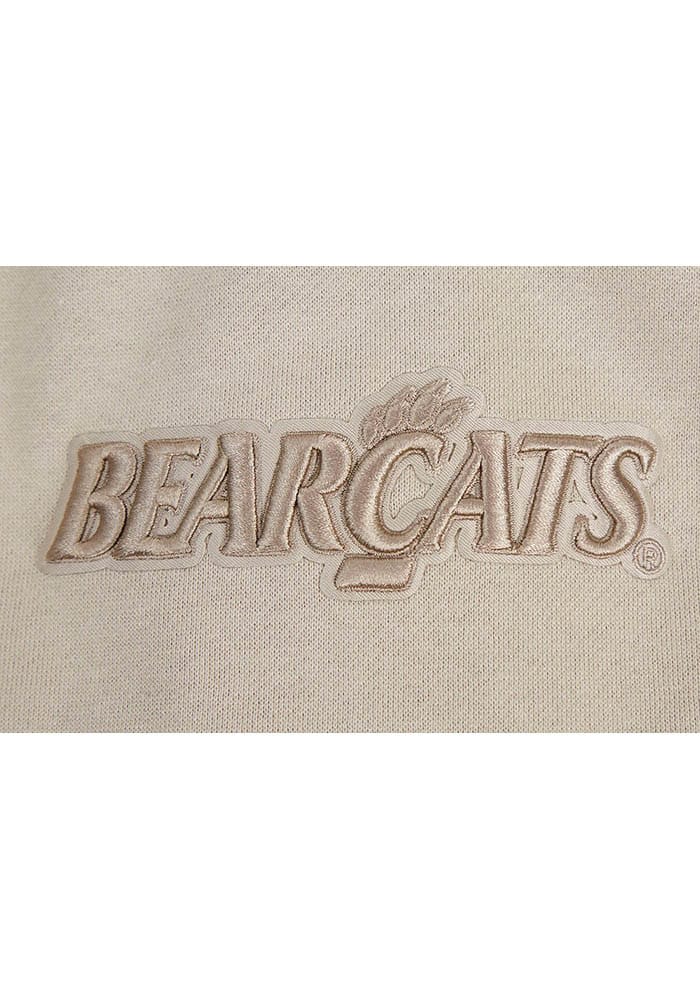 Pro Standard Cincinnati Bearcats Mens Tan Neutral Long Sleeve Fashion Sweatshirt