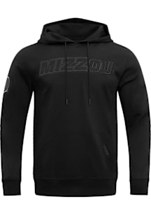 Pro Standard Missouri Tigers Mens Black Triple Black Fashion Hood