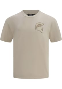 Michigan State Spartans Tan Pro Standard Neutral Short Sleeve Fashion T Shirt