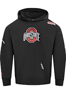 Pro Standard Ohio State Buckeyes Mens Black 9X College Football Playoff National Champions Long Sl..