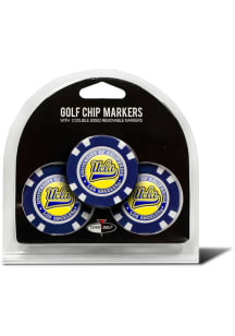 Light Blue UCLA Bruins Poker Chip 3 Pack Golf Ball Marker