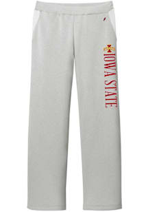 Iowa State Cyclones Womens Reverse Fleece Grey Sweatpants