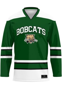 ProSphere  Ohio Bobcats Mens Green Replica Hockey Jersey