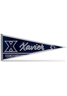 Xavier Musketeers Line Est. 12x30 Pennant - Navy Blue
