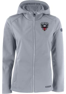 Cutter and Buck DC United Womens Grey Evoke Light Weight Jacket