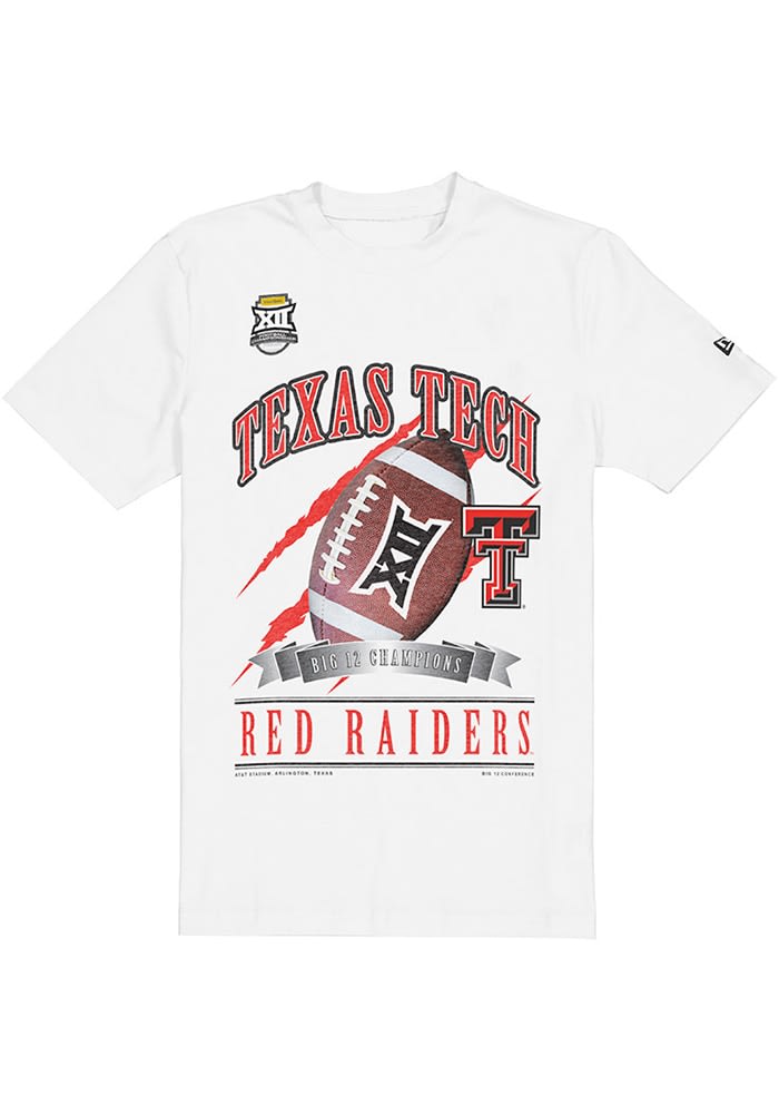 New Era Texas Tech Red Raiders White 2025 Big 12 Football