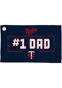 Minnesota Twins #1 Dad Waffle Golf Towel
