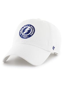 47 Tampa Bay Lightning Clean Up Adj Adjustable Hat - White