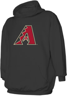 Stitches Arizona Diamondbacks Youth Black Logo Long Sleeve Hoodie