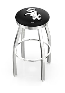Chicago White Sox Chrome Pub Stool - Silver