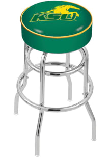 Kentucky State University Double-Ring Swivel Pub Stool - Black