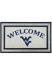 West Virginia Mountaineers Welcome 18x30 Door Mat
