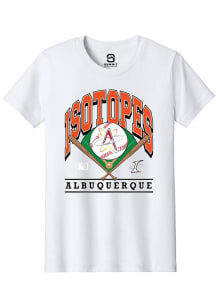 Summit Sportswear Albuquerque Isotopes Youth White Homefield Short Sleeve T-Shirt