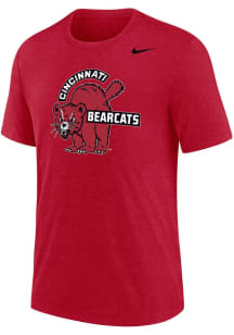 Cincinnati Bearcats Red Nike Vault Bearcat Short Sleeve Fashion T Shirt