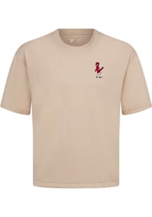 Levelwear St Louis Cardinals Tan Signature Knit Core Short Sleeve Fashion T Shirt
